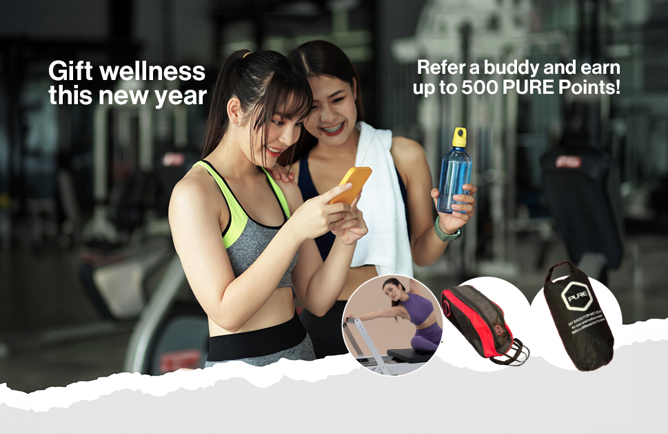 Enjoy extra rewards with friends! Gift wellness this new year