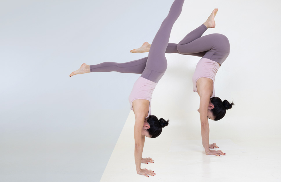 自由手倒立基礎 ，由 Joan Jolliffe 指導 - 單節