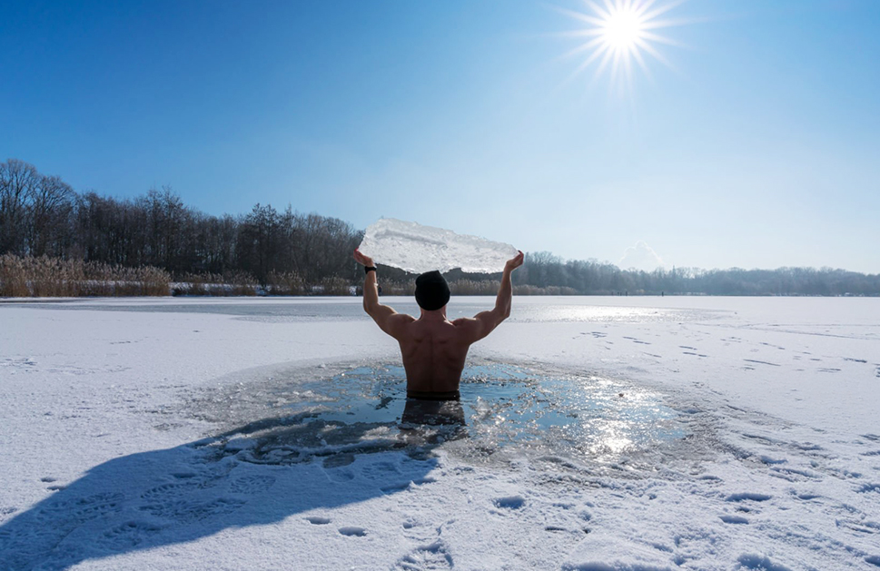 Get cold before you lift or run; it makes a difference