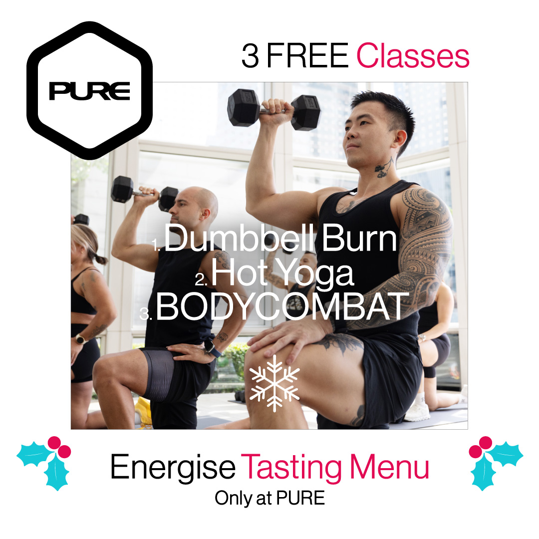 能量提升組合： Dumbbell Burn 🔥 ，高溫瑜伽，BODYCOMBAT 🚀