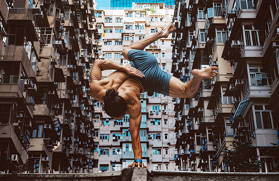 手平衡與柔術深度工作坊 由 Lkhagva Ochir 指導