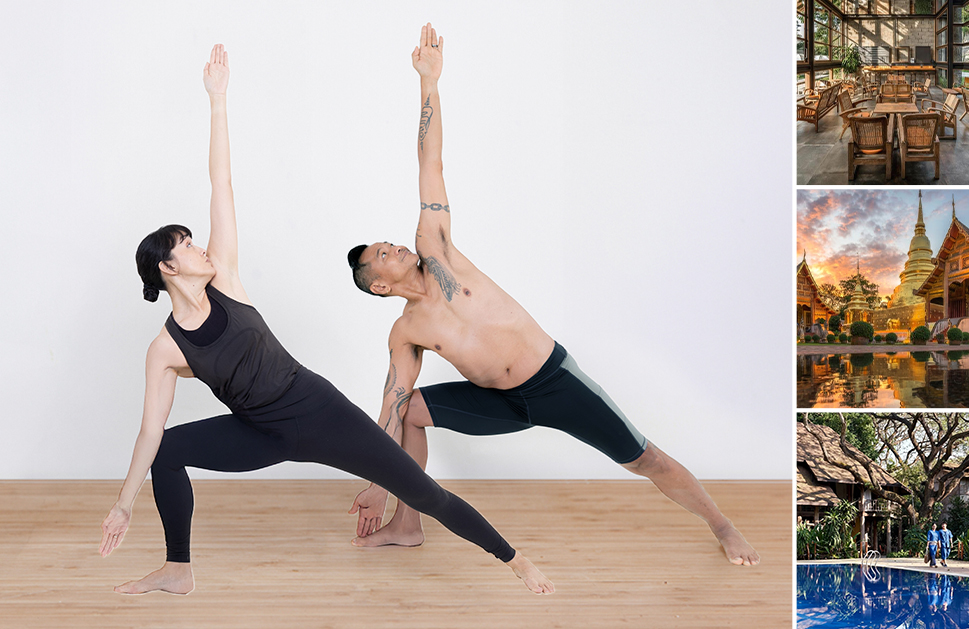 靜熱之境 · 清邁高溫瑜伽之旅 由 Noy Petchwikai & Claudine Chiarella 帶領
